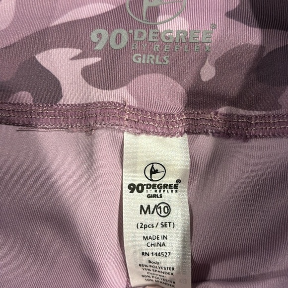 90 Degrees by reflex shorts nwt shorts size 10/M - Picture 4 of 5